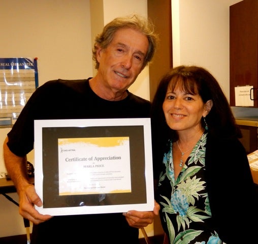 Joe Corcoran and Marla Price