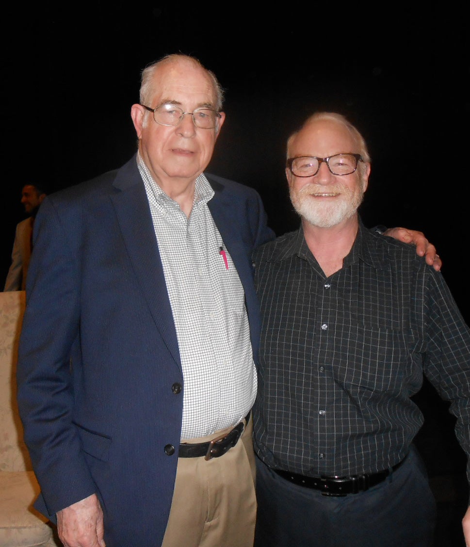 Carl Kasell and Andy Schefman 
