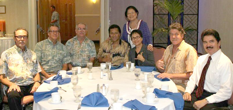 Board member Charles Uyehara and Executive Director Brenda Ching