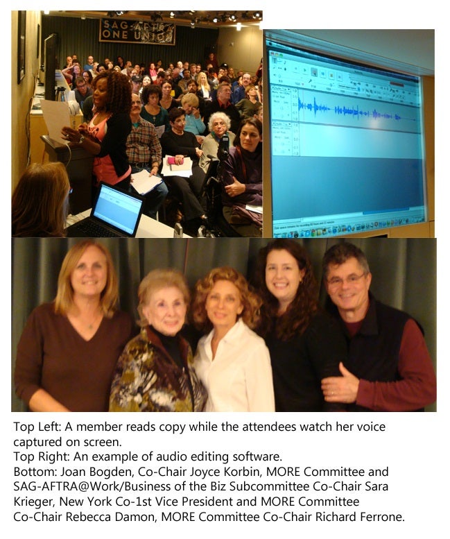 SAG-AFTRA@Work/Business of the Biz: Breaking Into Voiceovers 