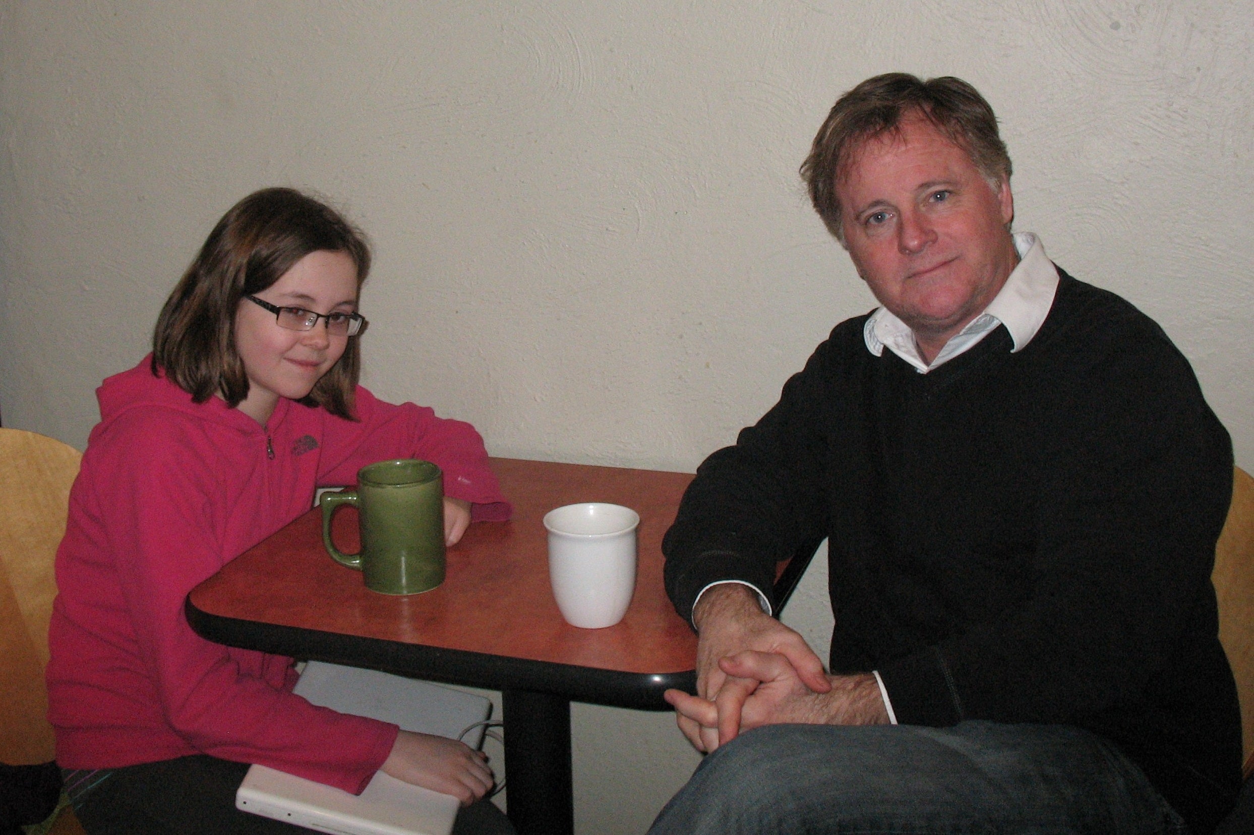 Partick Coyle and daughter Clara