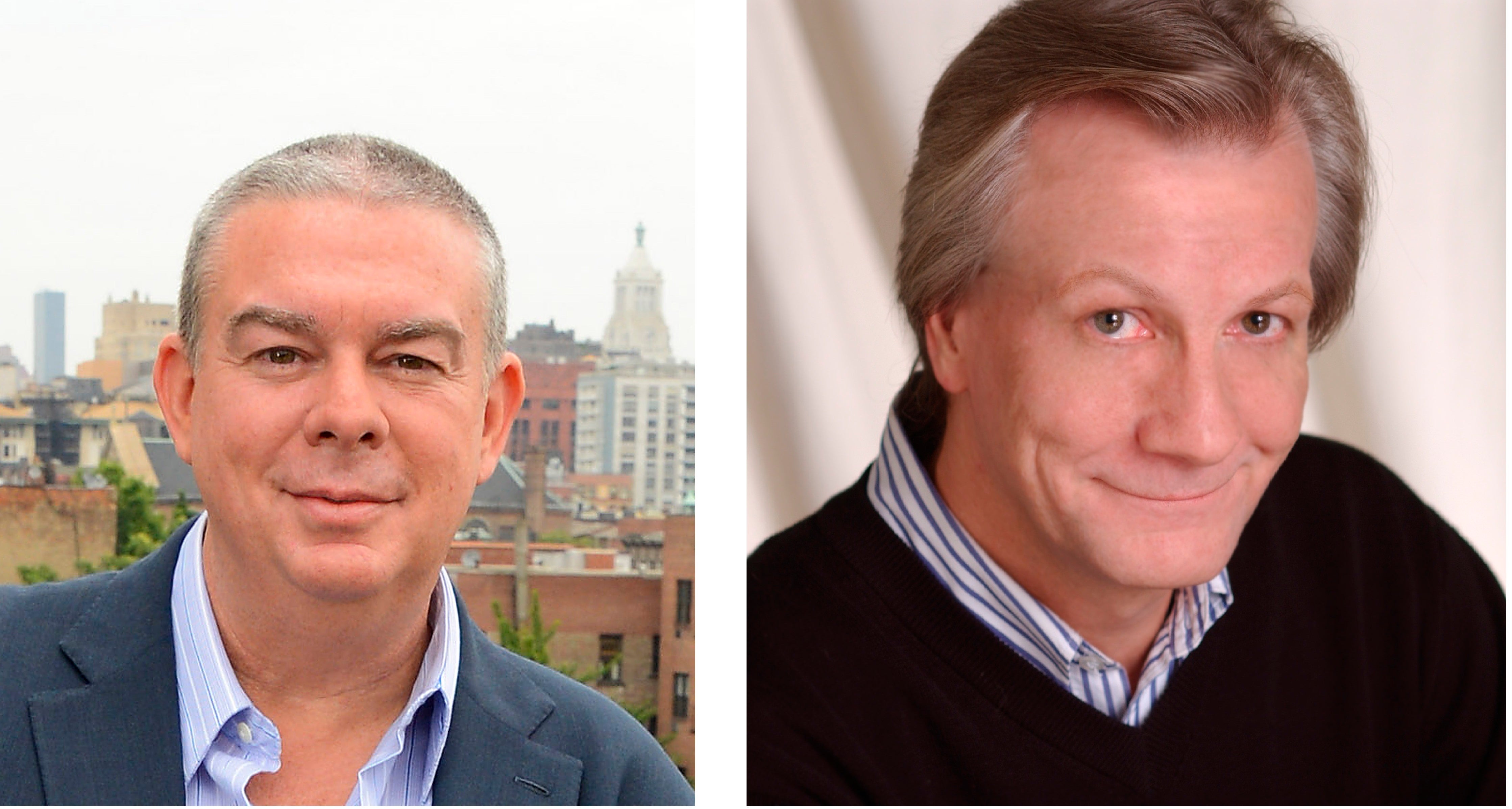 Elvis Duran and Jim Kerr