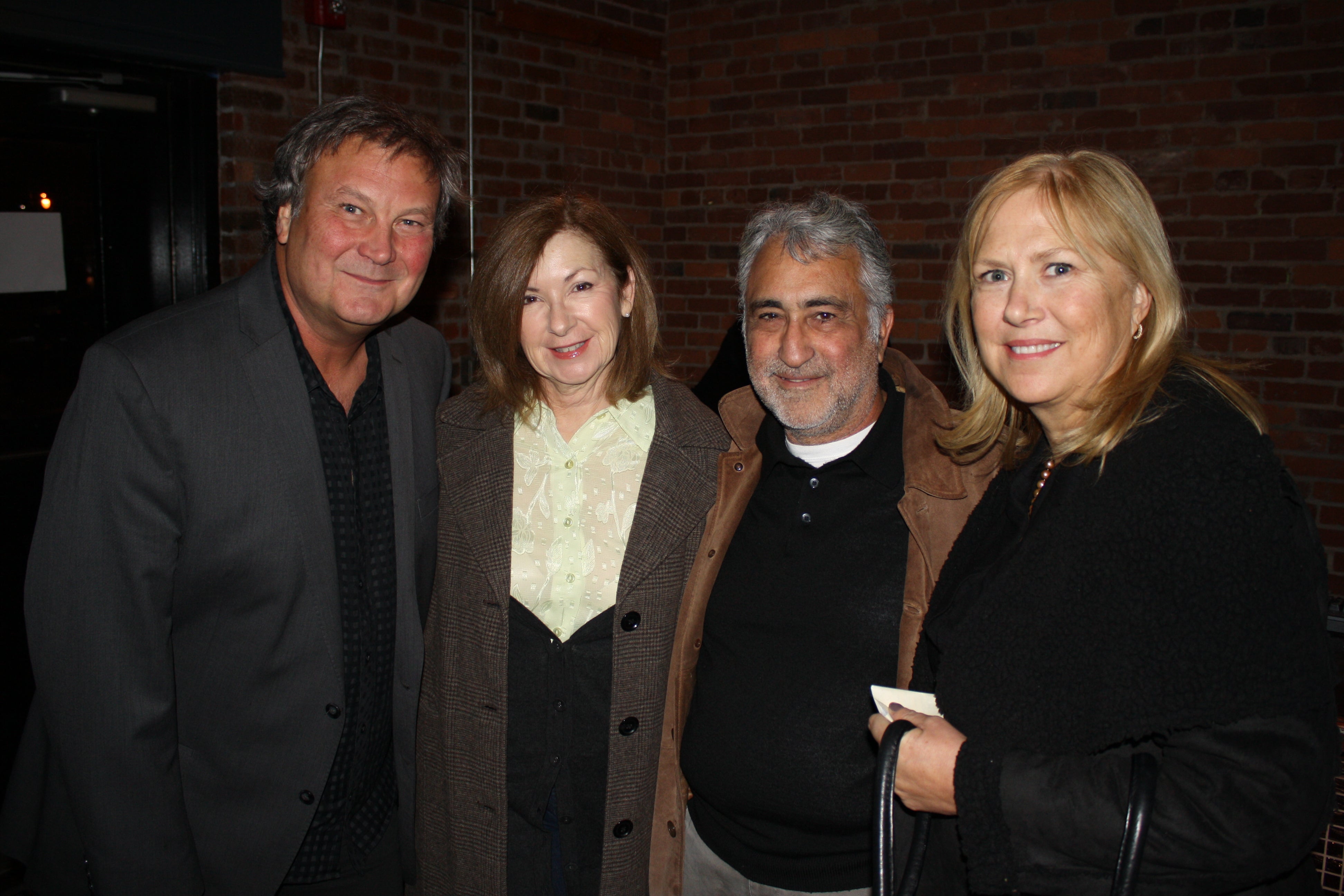 From left, Robert Ellis Orrall, Joanne Schwartz, Eddie Schwartz, Christine Orrall