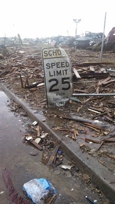 Tornado's destruction