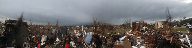 Tornado's destruction