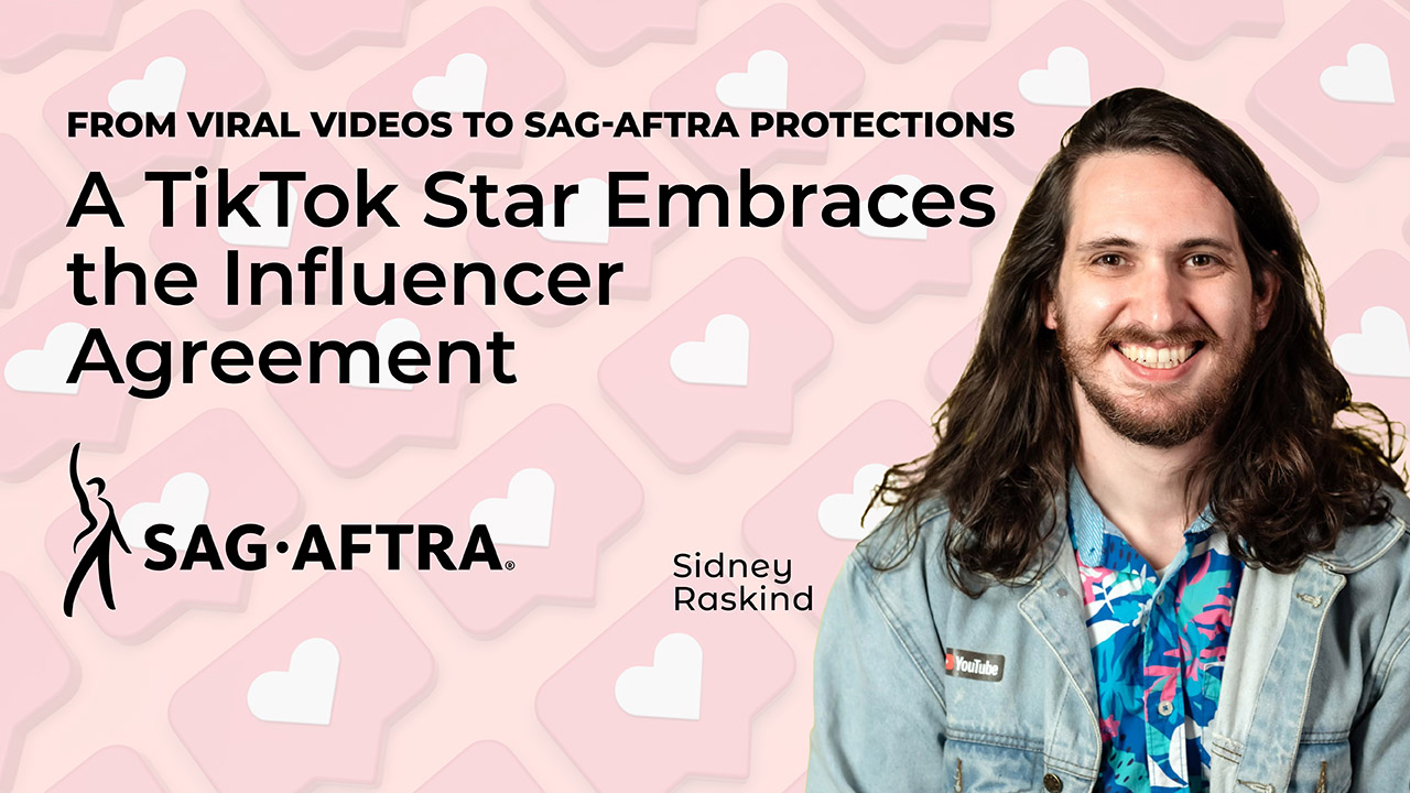 Desde videos virales hasta protecciones SAG-AFTRA: una estrella de TikTok adopta el Acuerdo de Influencers miniatura del video