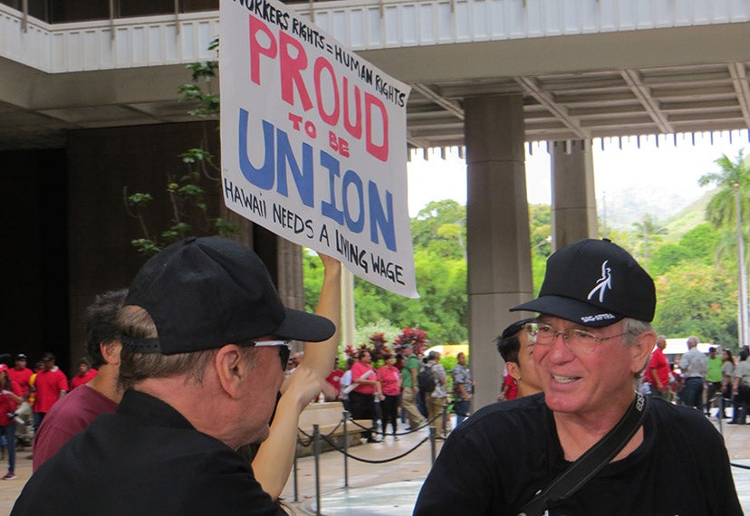 May Day rally