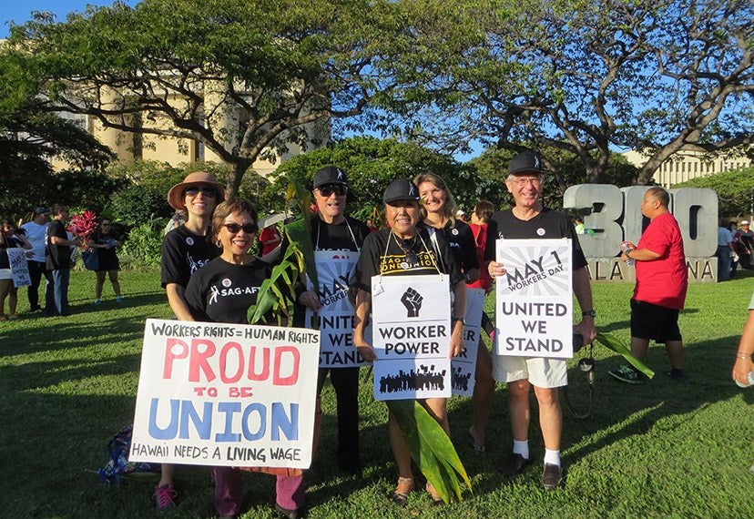 May Day rally