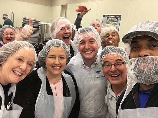 Members volunteering