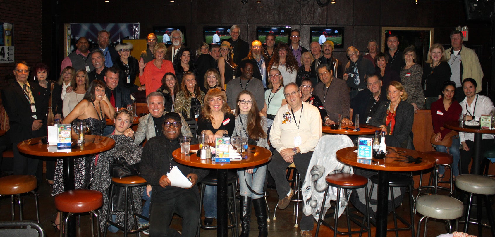 Members at the SAG Awards viewing party