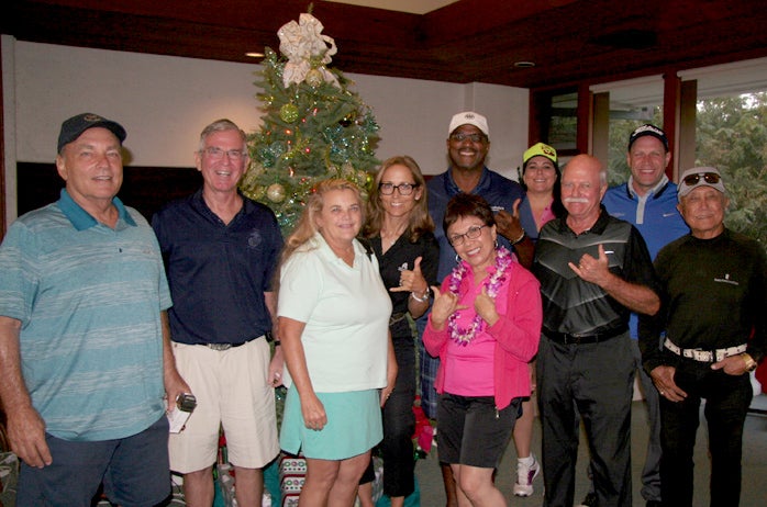 SAG-AFTRA members and guests Bo Tallent, Steve Lowery, Jenny Tallent, Deborah Glazier, Curtis Jackson, Angelique Murray, Howard Bishop, Rey Wolmers and Ed Dunbar with Executive Director Brenda Ching.
