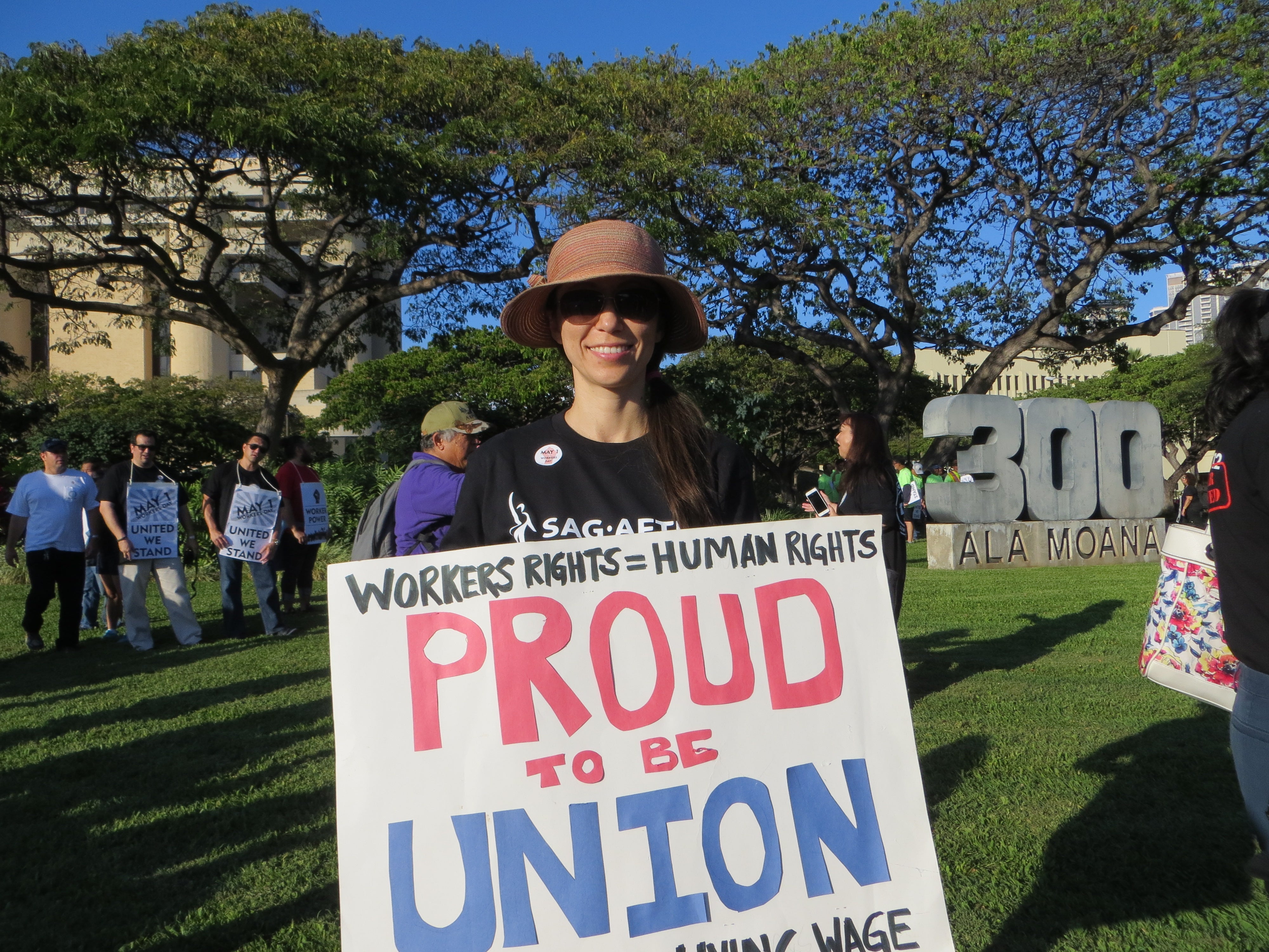 May Day rally