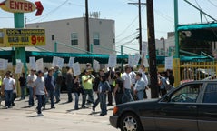 Boycott at the Vermont Hand Wash in the Los Feliz community
