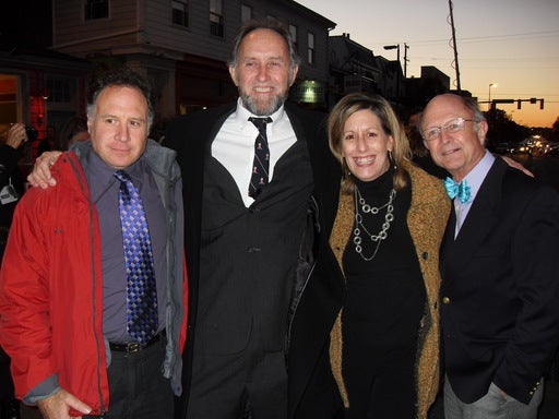 (From Left to Right): SAG-AFTRA member and cast member Kahil Dotay, SAG-AFTRA member and Daniel Day Lewis stand-in David Foster, SAG-AFTRA staff member Jane Love, and SAG-AFTRA member and cast member Michael Kennedy.