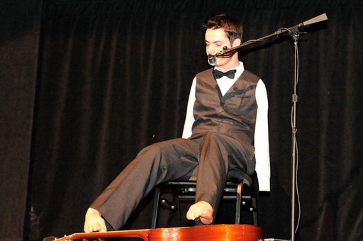 Ashland, VA native and musician George Dennehy (Photo courtesy Kathy Scott/Office of the First Lady)