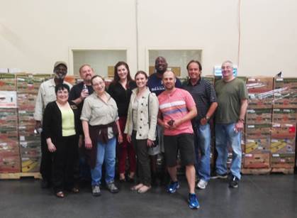 Photo front row, left to right, Michel Mariana, Chrisse Roccaro, Emily and Jamie Vandevert. Back row, left to right, Wrick Jones, Duane Hanson, Mary Bicknell, Jerry Bell, Bill Rossman, and Steve Enfield. Not pictured, Mike DuVay and Amy Mills. Special thanks to friends of the union Emily Vandevert and Amy Mills for participating.