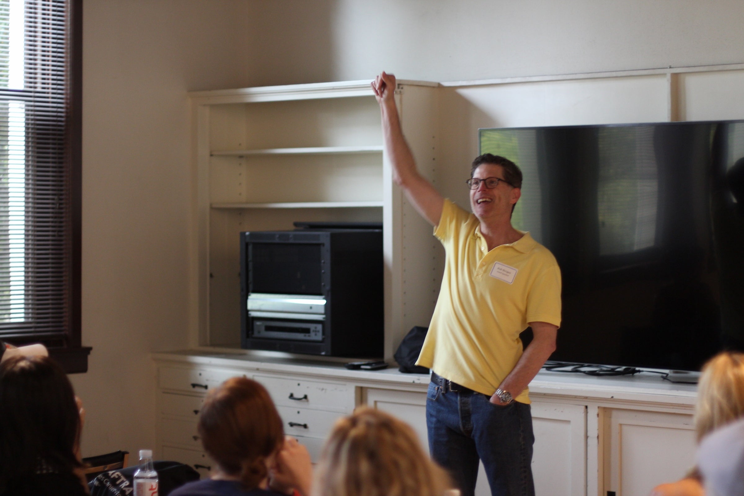 Instructor Bob Bergen