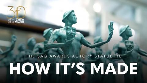 Cómo se hace: Estatuilla de actor de los SAG Awards® 30° Premios SAG® 2024