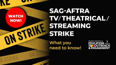 SAG-AFTRA TV/Theatrical/Streaming Strike: Lo que necesita saber Imagen en miniatura del video de PTEOE