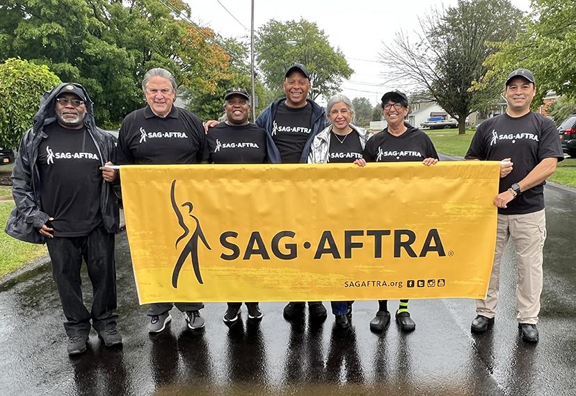 Members March in the 2022 Buffalo AFLCIO Labor Day Parade SAGAFTRA