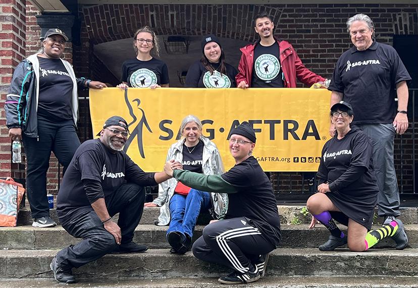 Members March in the 2022 Buffalo AFLCIO Labor Day Parade SAGAFTRA