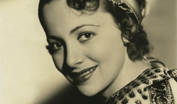 Un tiro en la cabeza en 1930 de Olivia de Havilland, miembro fundador de Screen Actors Guild.