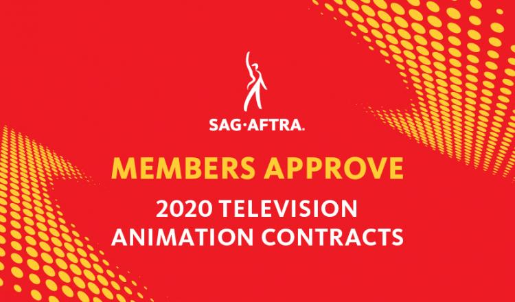 Miembros de SAG-AFTRA aprueban acuerdos de animación televisiva