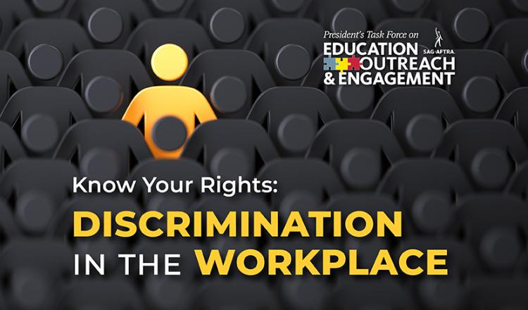 Conozca sus derechos: Discriminación en el lugar de trabajo Evento