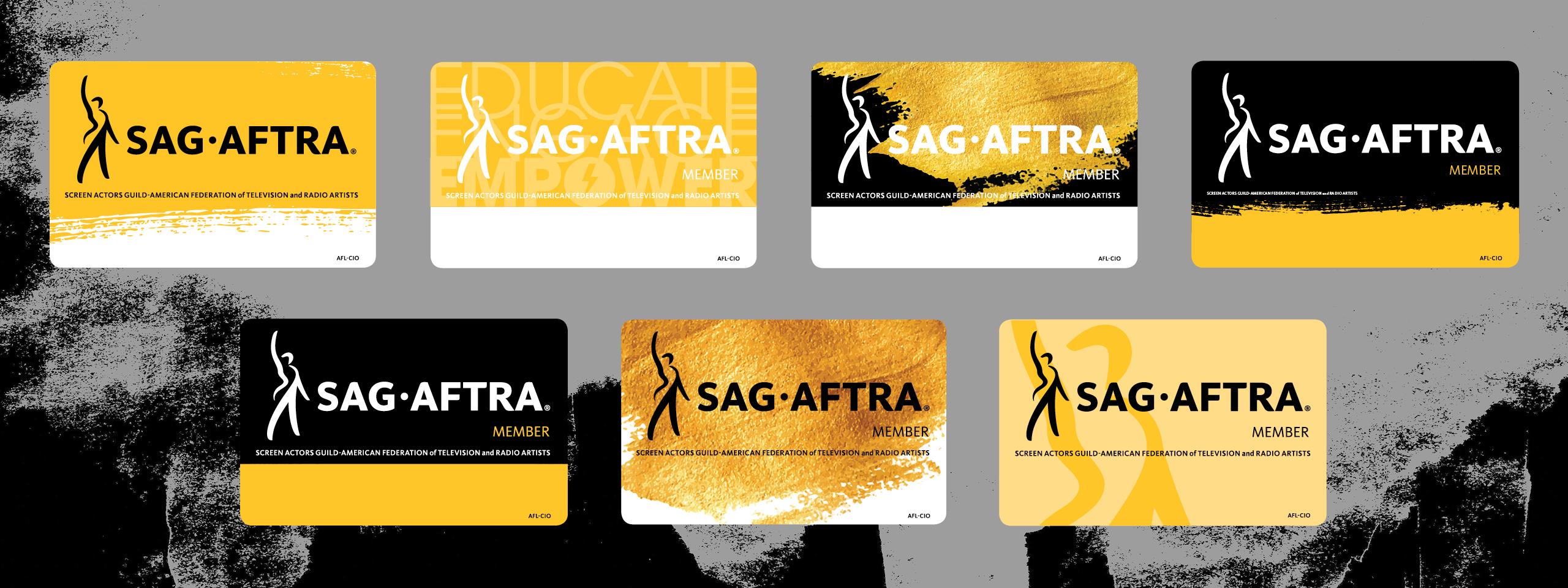 SAG-AFTRA Member Cards