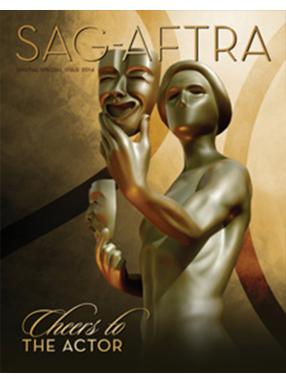 Revista SAG-AFTRA Edición especial 2014 Portada