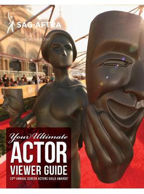 SAG-AFTRA Magazine 2017 Número especial