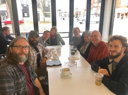 Members at a Coffee Connection
