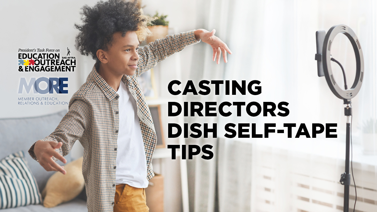 'Consejos para autograbar platos de directores de casting'