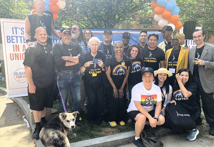 New England Local Supports Union Siblings on Labor Day SAGAFTRA