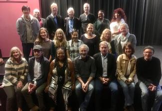 Attendees of SAG-AFTRA and Bay Area Theater Sports Improv mixer.