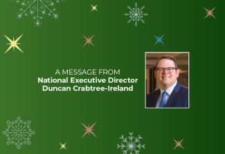 A Message from SAG-AFTRA National Executive Director Duncan Crabtree-Ireland