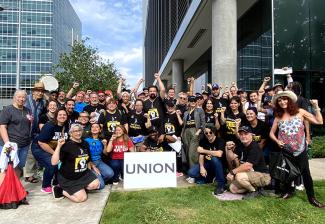 Members rally in Austin