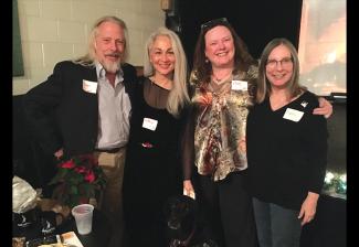 From left, member Diggs Brown, SAG-AFTRA National Board member and Local President Sheila Ivy Traister, member Meg Chamberlain and Local Vice President Nancy Flanagan