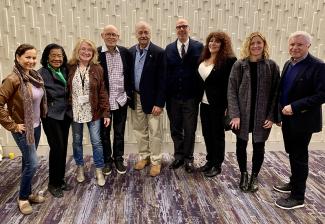 Members and leadership at the MLK breakfast