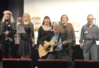 From left, Kathleen Lawlor, Suzy Brack, John S. Green, Sandee Greene and Herb Lichtenstein.  