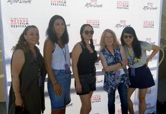 From left, SAG-AFTRA Business Rep Dee Dee Escobedo, producer Vassiliki Khonsari, producer Christina King, S.F.-NorCal Local President Kathryn Howell and producer Kimberly Parker.