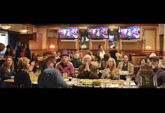 Members at the Phoenix viewing party on Jan. 27. Photo by Earl Smith