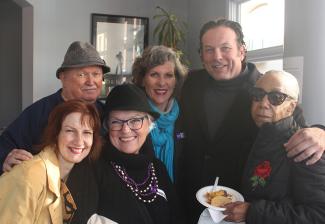 Members at the membership meeting.