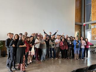 SAG-AFTRA members, pre-members and panelists at the Entrepreneurs Sandbox.