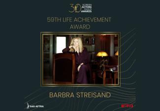 Anuncio del premio a la trayectoria de Barbra Streisand