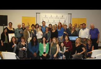 A group shot of Houston-based SAG-AFTRA members.  