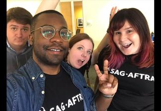Wilder Fleming, Quincy Walters, Meghan Kelly y Ally Jarmanning