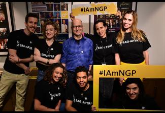 David Maurice Sharp, back row, center, with NextGen Performers Subcommittee members.