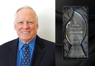 Longtime SAG-AFTRA executive John McGuire receives President’s Award, Feb. 6, 2021. Accolade comes after serving union members 52 years.