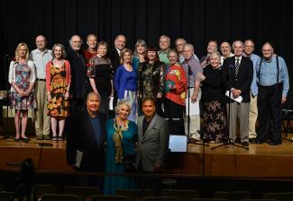 The casts of Gunsmoke “The Guitar,” Abby & Stella and The Life of Riley: Riley Gets a Promotion pose for a photo at the end of the season.